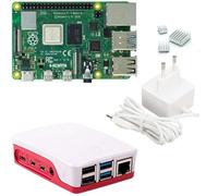 Raspberry Pi 4 Kit de démarrage 8 Go | Bloc d'alimentation USB-C 5 V 3 A | Boîtier | Dissipateur thermique | Raspberry Pi 4 Model B 8 Go RAM