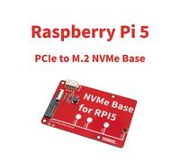 Raspberry Pi 5 NVcloser PCIe SSD Base NVPI5-2280B 2230 2242 2260 2280 GEN 3 PCIe M.2 Key-M NVMe SSD PIP PCIe RPI5