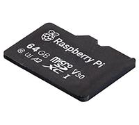 RASPBERRY PI A2-CLASS SD CARD (64 Go) Accessoires : carte microSD disque : mi...