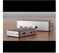 RPIZ CASE ALU BS - Cas de la raspberry Pi Zero, aluminium, noir/argent