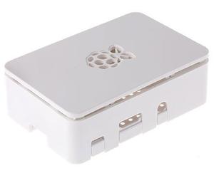 Raspberry Pi Boîtier pour Raspberry Pi 1 et 2 Modèles B/B+ et Raspberry Pi 3 Modèle B - Blanc