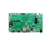 Raspberry Pi Compute Module 4 Carte E/S, PCIe Gen 2, Dual HDMI 2.0, Gigabit Ethernet avec PoE, RTC, pour CM4