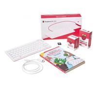Raspberry Pi Foundation Raspberry Pi 400 - Starter Kit Mini PC Blanc - 4x 1.8GHz, 4GB RAM, OS