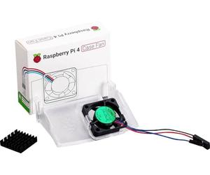 Raspberry Pi RB-Case-Fan Ventilateur Actif Convient Blanc