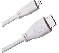 Raspberry Pi® T7732AX Câble HDMI Raspberry Pi® [1x HDMI mâle - 1x HDMI mâle D Micro] 1.00 m noir