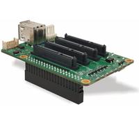 Raspberry RPSATA4xHv1.2 Raspberry y4 SATA HAT Quad NAS Platine pour stockage en réseau