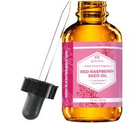 Raspberry Seed Huile Organic 1 oz - Natural avec des antioxydants Vitamine E et Vitamine A - Huile de framboise anti-vieillissement pour la peau