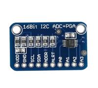 Raspberryads 1115 MCP3008 Lot de 11 cartes de développement analogique-numérique 16 bits I2C ADC 8 cm/11 pièces