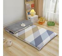 RASPIO Housse de Matelas Imprimée avec Fermeture Éclair, pour Matelas Futon Japonais Traditionnel, Housse Protectrice Lavable pour Matelas de RV(Style2,80x190cm/31x75)