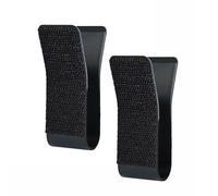 RASPIO Lot de 2 Inserts pour Pochettes de Chargeur, Accessoires pour Chargeurs de Chasse Tactique 9 mm, Clip pour Chargeurs Doubles, Ensemble D'inserts pour Porte-chargeurs(Black)