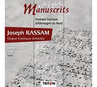 Rassam,Joseph - Manuscrits, Musique Baroque D Allemagne du Nord [Import]