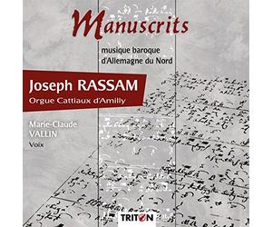 Rassam,Joseph - Manuscrits, Musique Baroque D Allemagne du Nord [Import]