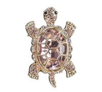 Rassisquant d'air de tortue pour le clip de parfum de d'auto-fric Strass Animal Figure Donateur de fragrance automatique, Clip de venture de décoration pour le parfum et style intérieur du véh