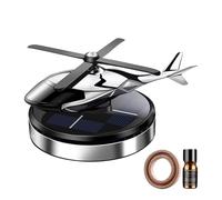 Rassisquant d'air de voiture solaire | Hélicoptère Forme Dash Toard Toar Aromatherapy Diffuseur | Diffuseur d'huile de l'aromathérapie solaire en rotation parfum de parfum pour hommes femmes