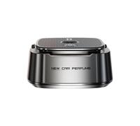Rassisseur d'air de voiture - diffuseur métallique, huile d'arôme, parfums de voiture | 15 ml Diffuseur à ultrasons de taille compacte avec caractéristique auto ON/OFF, distributeur de parfum d'arom