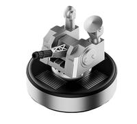 Rassisseur d'air de voiture solaire - Diffuseur de parfum de tableau de bord, distributeur de parfum de rotation, ventilateur d'arôme automatique | Unité de parfum d'énergie solaire pour les intérieur