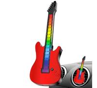 Rassisseur d'air pour la voiture - diffuseur de parfum de sortie automatique | Retonnement des odeurs de sortie de voiture avec lumière de l'atmosphère | Outlet de parfum automobile Small Guitar Guita