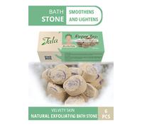 Rassoul Exfoliating Stone Whitening Body & Face Peeling Set (6 Pieces, Iranian Hammam Stone)