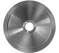 RASSPE Lame pour trancheuse 220 mm diamètre trou central 40 mm - 3 trous fixation lame - diamètre couvre-feuille 180 mm. Matériau C45 Made in Italy