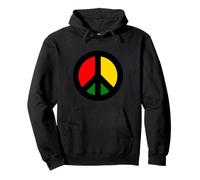 Rasta CND Ban The Bomb Symbole de Paix Sweat à Capuche