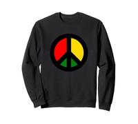 Rasta CND Ban The Bomb Symbole de Paix Sweatshirt