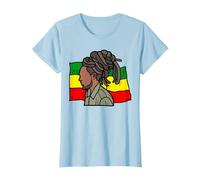 Rasta Dreadlocks Jamaïque Reggae Love Rastafari T-Shirt