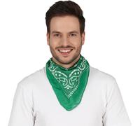 Rasta Ethno Foulard Reggae Style Bandana Rétro Jamaïque Design Boho Chic Urbain Mode Inspirant Culture Caraïbes Bohemian Headwear Motifs Colorés Stylé Compagnon de Fête Idéal, Couleur : Vert