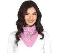 Rasta Ethno Foulard Reggae Style Bandana Rétro Jamaïque Design Boho Chic Urbain Mode Inspirant Culture Caraïbes Bohemian Headwear Motifs Colorés Stylé Compagnon de Fête Idéal, Couleur : Rose