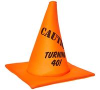 Rasta Imposta 3003-41 Chapeau « J'Ai 40 Ans » Orange (Taille Unique)