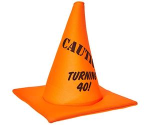 Rasta Imposta 3003-41 Chapeau « J'Ai 40 Ans » Orange (Taille Unique)