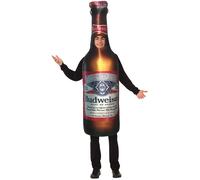 Budweiser Bottle Fancy Dress Costume for Adults Standard