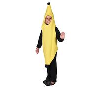Rasta Imposta Costume d'Halloween Banana pour enfant Taille 4-6 ans Fruit tropical Ultimate Premium Costume pour garçons et filles Taille 4-6
