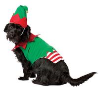 Rasta Imposta Du Père Noël Aide Chapeau one piece Lutin Chien Pets Noël Costume