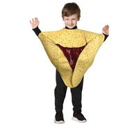 Rasta Imposta Hamantaschen Cookie Purim Costume Rouge cerise Unisexe Enfant Taille 4-6