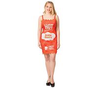 Rasta Imposta Taco Bell Womens Hot Taco Bell Sauce Packet Fancy Dress Costume Medium/Large