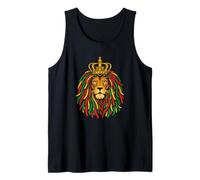 Rasta Lion of Juda Crown Rastafarian Reggae Ethiopie Débardeur