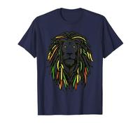 Rasta Lion Roots Rock Reggae Love T-Shirt