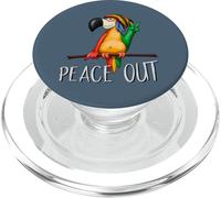 Rasta pour Perroquet avec Motif de Dessin animé PopSockets PopGrip pour MagSafe