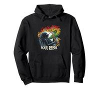 Rasta Rebel Jamaica Reggae inspiré de la musique Sweat à Capuche