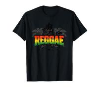 Rasta, Reggae Lion Art, Père Afro Caraïbes T-Shirt