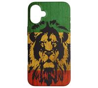 Rasta Reggae Lion Drapeau Jamaïque pour Les Amateurs de Rastafari Coque pour iPhone 16 Plus