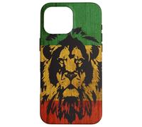 Rasta Reggae Lion Drapeau Jamaïque pour Les Amateurs de Rastafari Coque pour iPhone 16 Pro Max