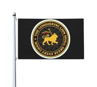 Rasta Reggae Lions Drapeau bannière extérieur drapeau maison décoration bannière cour drapeau cadeau Double face