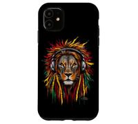 Rasta Reggae Music Lion of Judah Rastafari Pride Jamaika Jah Coque pour iPhone 11