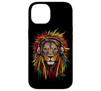 Rasta Reggae Music Lion of Judah Rastafari Pride Jamaika Jah Coque pour iPhone 14