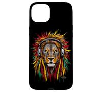 Rasta Reggae Music Lion of Judah Rastafari Pride Jamaika Jah Coque pour iPhone 15 Plus
