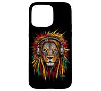 Rasta Reggae Music Lion of Judah Rastafari Pride Jamaika Jah Coque pour iPhone 15 Pro Max
