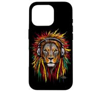 Rasta Reggae Music Lion of Judah Rastafari Pride Jamaika Jah Coque pour iPhone 16 Pro