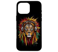 Rasta Reggae Music Lion of Judah Rastafari Pride Jamaika Jah Coque pour iPhone 16 Pro Max