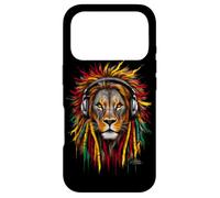 Rasta Reggae Music Lion of Judah Rastafari Pride Jamaika Jah Coque pour iPhone 17 Pro
